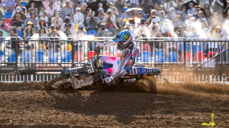 Jānis Mārtiņš Reišulis. Foto: Yamaha Factory Racing MX2