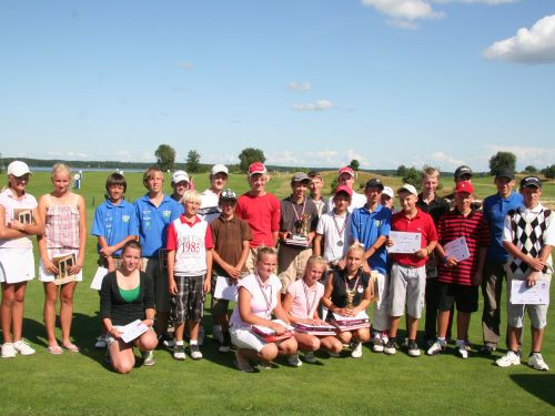 Noslēdzies Latvijas junioru čempionāts golfā