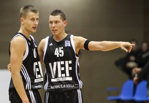 Šovakar "VEF Juniors" un "Liepājas Lauvu" duelis LBL