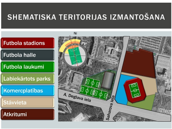 Līdz 2015.gadam Rīgā vēlas uzbūvēt 17.5 miljonus vērtu stadionu