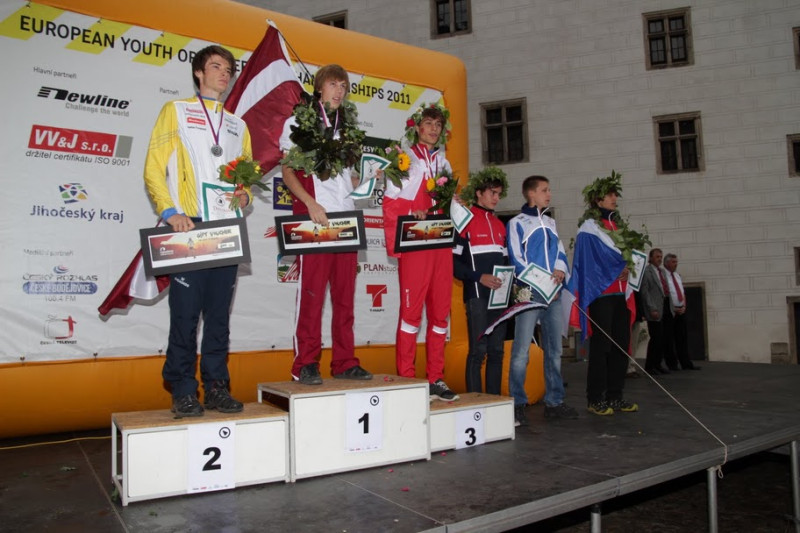 Rūdolfs Zērnis - Eiropas jauniešu čempions orientēšanās sportā