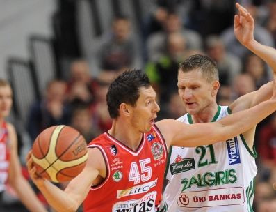 "Žalgiris" Viļņā uzveic "Rytas", Blūmam pieci punkti