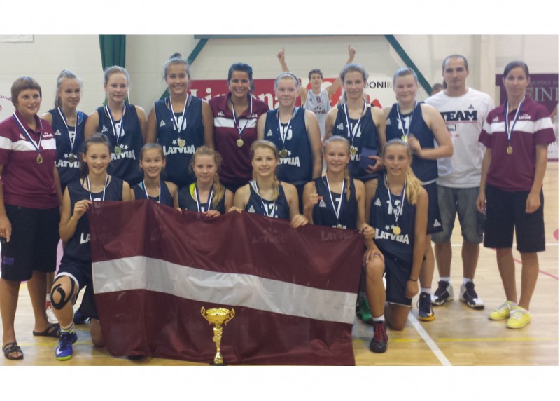 U14 Baltijas kauss: meitenes - pirmās!