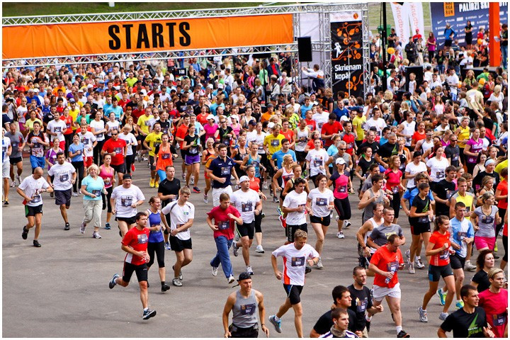 Labdarības skrējienā "Nike Riga Run" tiek gaidīti 8500 dalībnieki