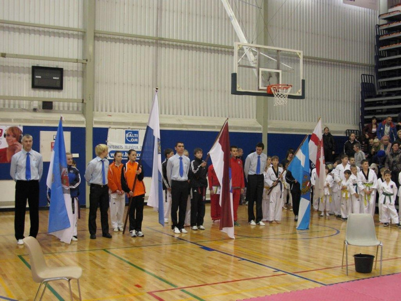 Latvijas taekvondo čempionātā piedalījās gandrīz 140 sportisti