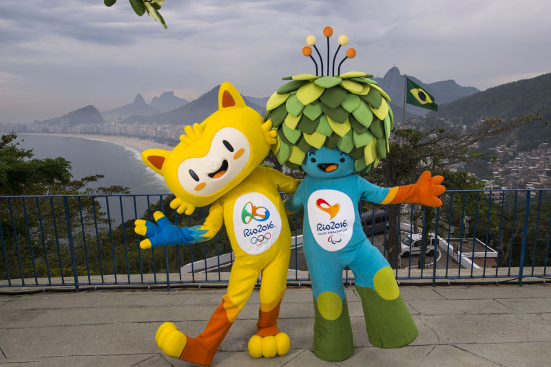 Riodežaneiro prezentēti 2016. gada olimpisko un paraolimpisko spēļu talismani