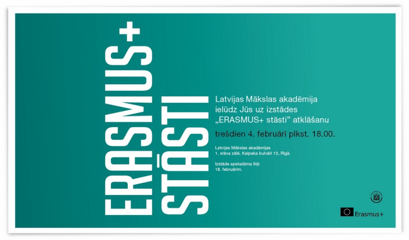 Izstāde „Erasmus+ stāsti”