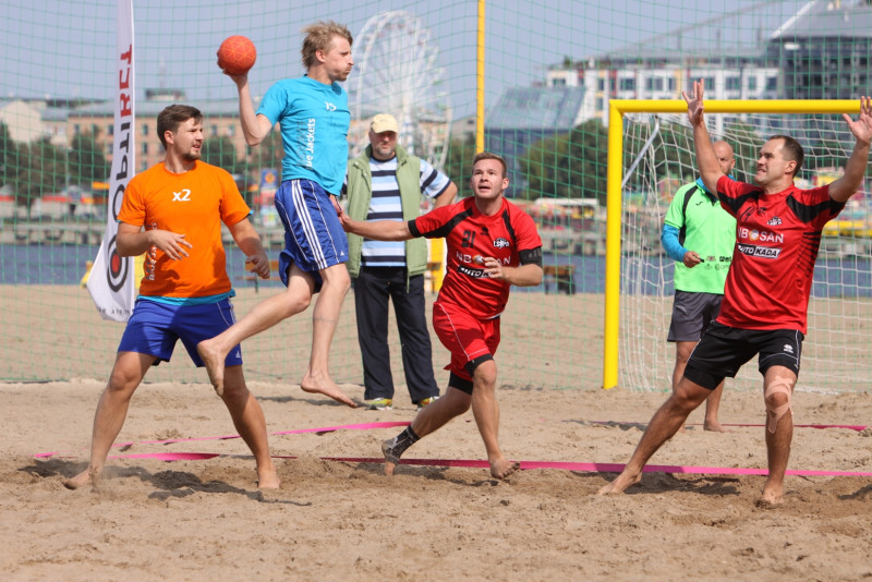 Nedēļas nogalē startēs Latvijas atklātais čempionāts pludmales handbolā