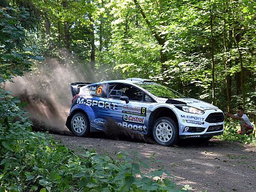 Tanakam Polijā otrais pjedestāls WRC, uzvar Ožjē