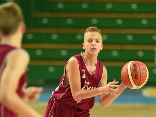 Latvijas U16 izlasēm svarīgas cīņas pret Anglijas jaunajiem basketbolistiem