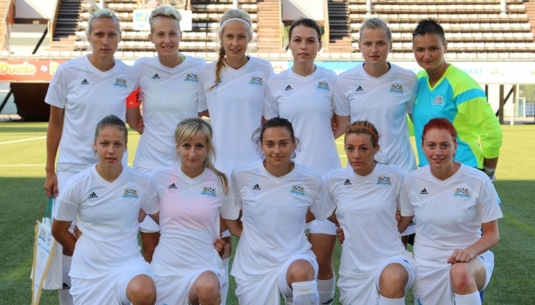 Latvijas Sieviešu futbola līgā turpinās piedalīties piecas komandas