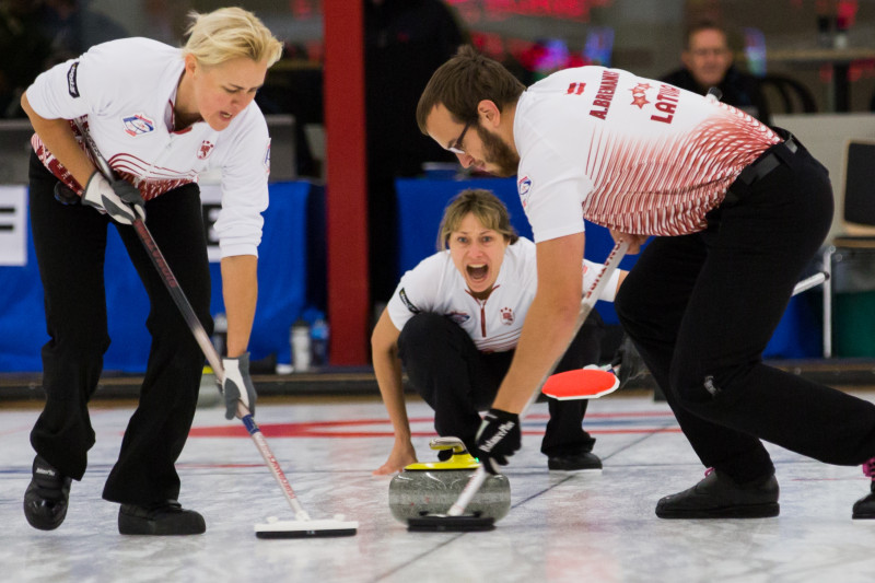 Jauktā kērlinga izlase ieņem 18. vietu pasaules čempionātā, zelts Norvēģijai