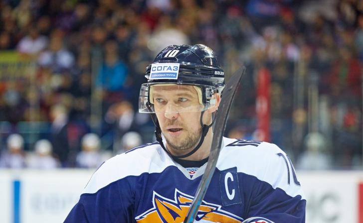 18 punkti desmit spēlēs - Mozjakins tiek atzīts par KHL labāko uzbrucēju novembrī