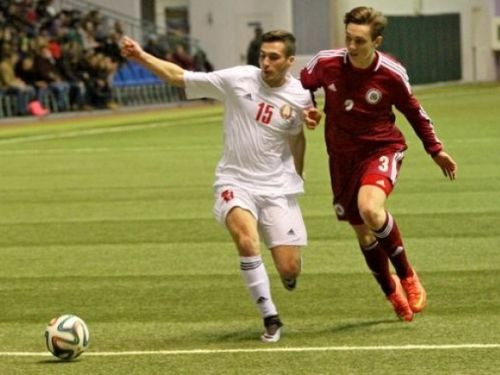 Latvijas U18 izlase Minskā uzvar Armēniju