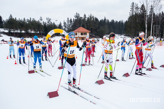 Latvijas čempionāta 2.posms slēpošanā Madonā ar pasaules vicečempionu