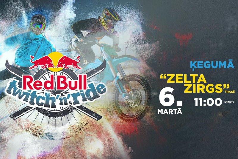 Vērienīgo "Red Bull Twitch’n’Ride" skijoringu atkal pārceļ, šoreiz uz 6. martu