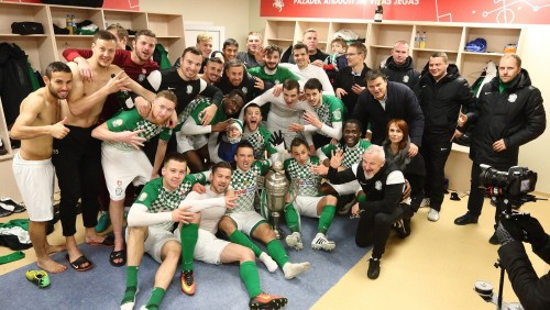 Zināms arī Lietuvas čempions – atkal triumfē Viļņas "Žalgiris"