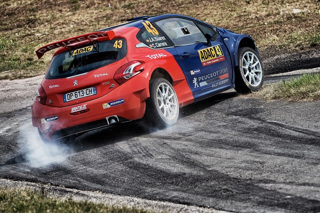 "Peugeot" rūpnīcas komanda atgriežas Eiropas rallija čempionātā