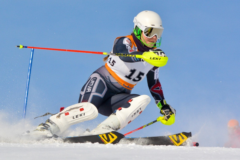 Āboltiņa ar atzīstamu sniegumu izcīna trešo vietu Somijas čempionāta slalomā