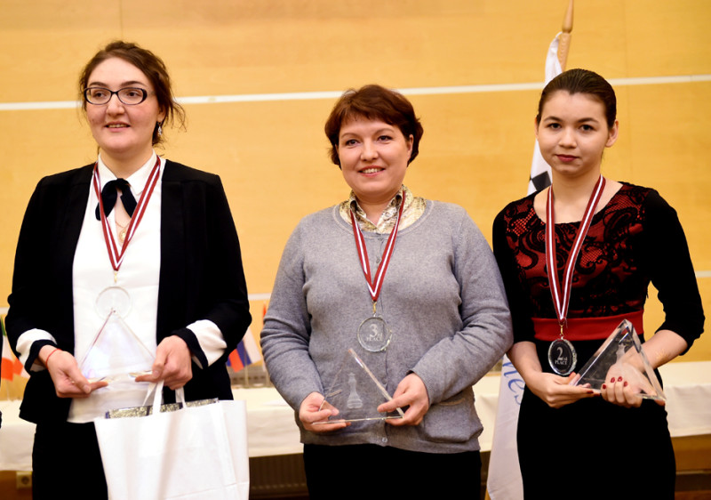 Rīgā noslēdzies Eiropas čempionāts šahā sievietēm