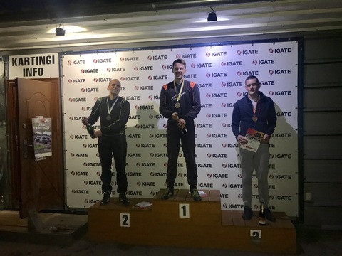 Čempions Jauzemis uzvar "Openkart" posmā Jelgavā un tuvojas rekordam