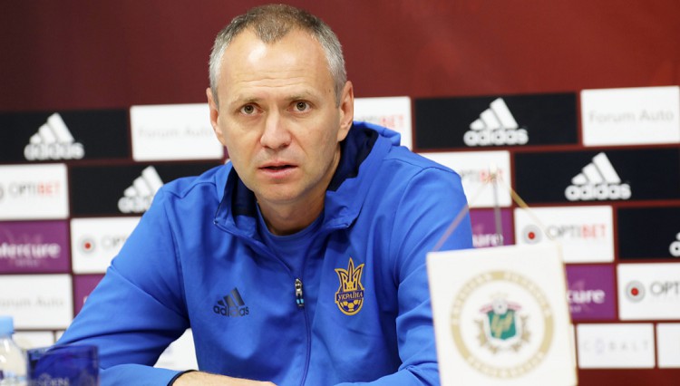 Ukrainas U-21 izlases treneris: "Jums laba komanda, mēs punktu ieguvām, nevis divus zaudējām"