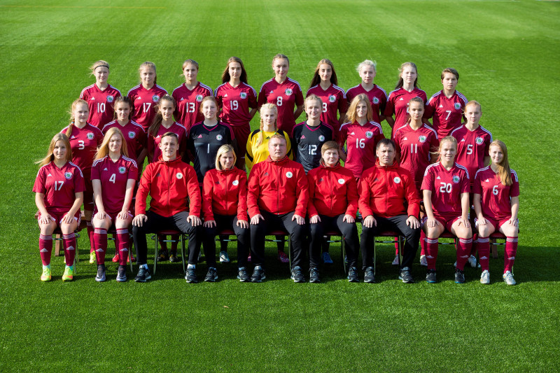 Sestdien Rīgā startēs UEFA Eiropas WU-17 meiteņu čempionāta kvalifikācijas priekšsacīkstes