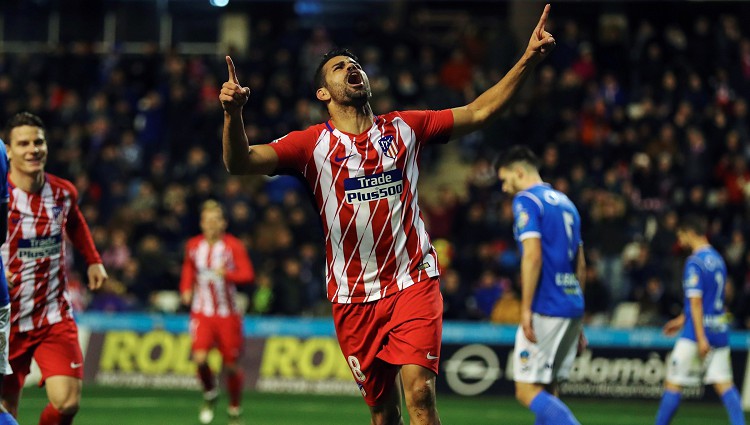 Kosta pēc vairāk nekā pusgada nespēlēšanas atgriežas ar golu "Atletico" kreklā