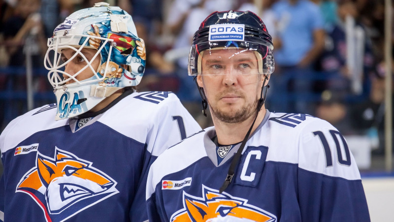 KHL vēsturē rezultatīvākais spēlētājs Mozjakins pagarina līgumu ar "Metallurg"