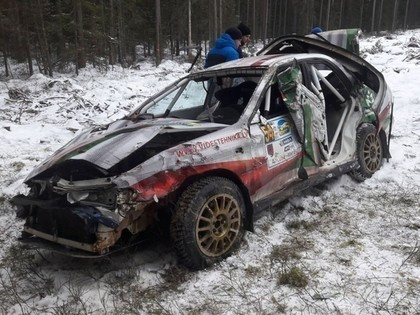 Mikus Neško: ''Jāpriecājas, ka pašiem viss labi, bet auto diemžēl ir norakstīts''