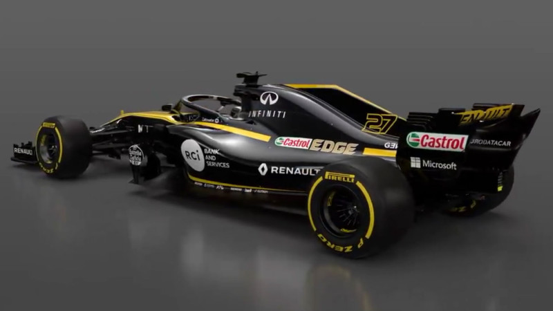 "Renault" komanda prezentācijā piemuļķojusi konkurentus