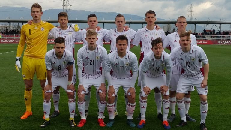 U19 izlasei noslēdzošajā spēlē iespēja tikt pie otrās vietas, tiešraide Sportacentrs.com