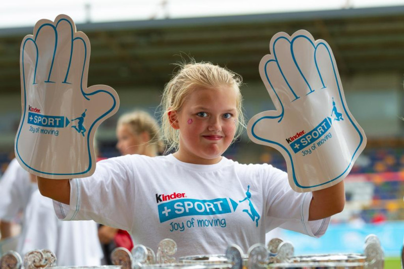 "Kinder+SPORT Volley Fest" bērnu turnīrs pulcē 750 dalībniekus