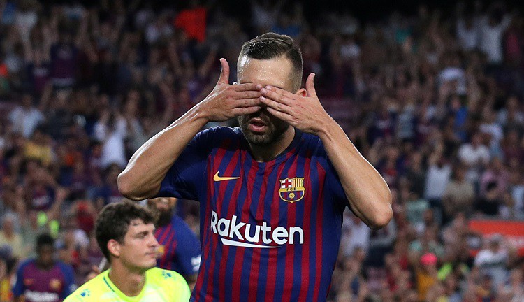 "Barcelona" ar astoņiem gūtiem vārtiem saplosa līgas debitanti
