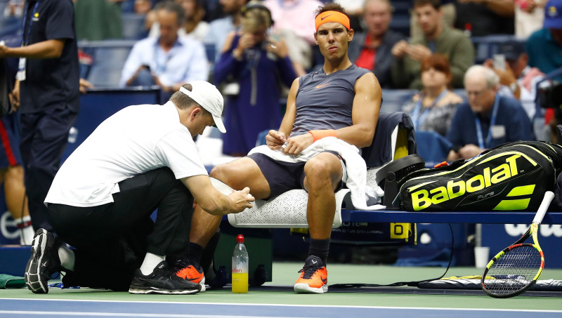 Nadals nepabeidz maču, "US Open" finālu sasniedz del Potro un Džokovičs