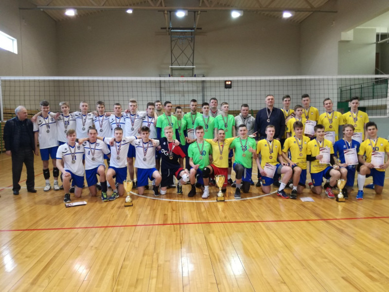 Latvijas jaunatnes čempionātā volejbolā U-17 zēniem uzvar Jēkabpils SS/Aizkraukles NSS