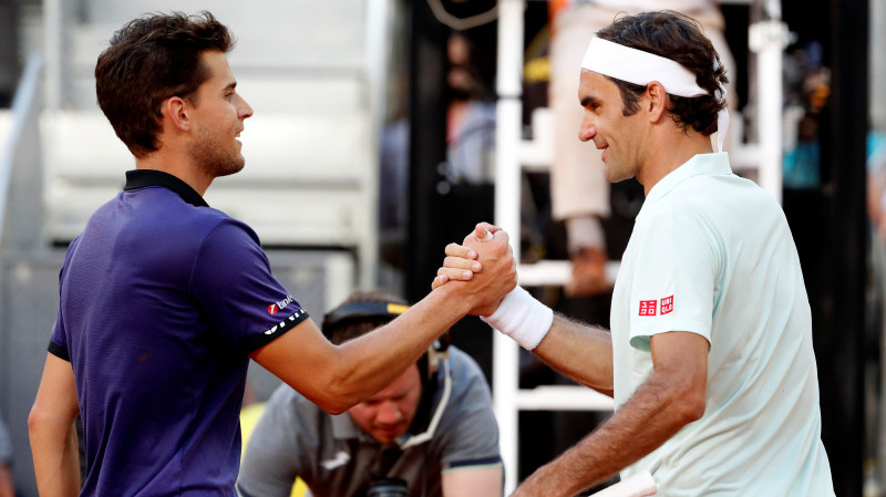 Tīms atvaira divas mačbumbas un šogad otro reizi uzvar Federeru