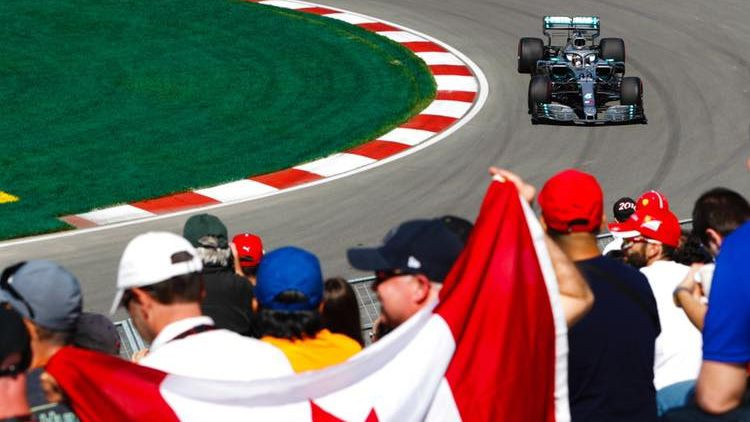 "Mercedes" piloti dominē Kanādas GP pirmajā treniņā