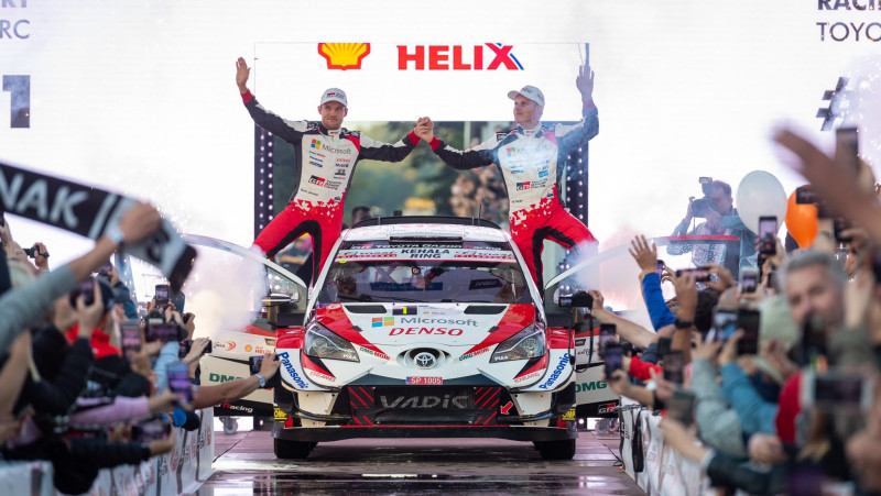 Tanakam graujoša uzvara WRC reklāmposmā "Rally Estonia"