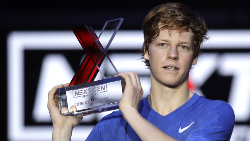 18 gadus vecais Sinners kļūst par jaunāko "ATP Next Gen" čempionu