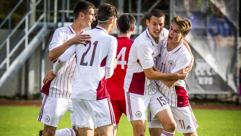 Latvijas U19 izlase Elites kārtā cīnīsies pret angļiem, ukraiņiem un dāņiem
