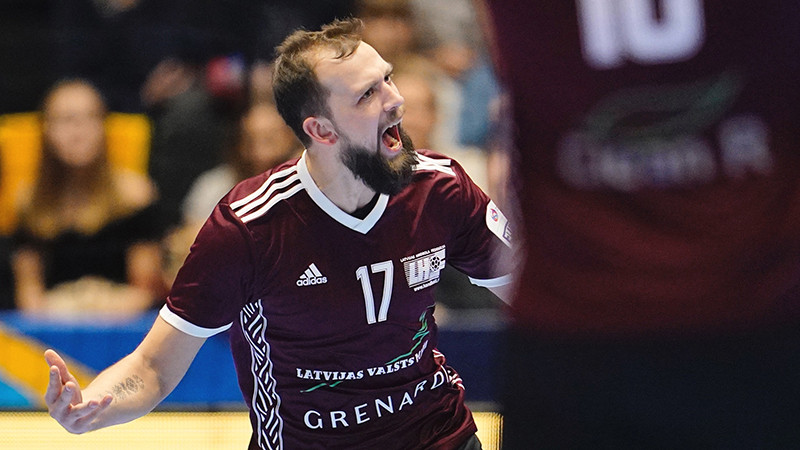 Latvijas izlase kvalifikācijas ciklu turpinās ar mājas spēli pret olimpiskajiem čempioniem
