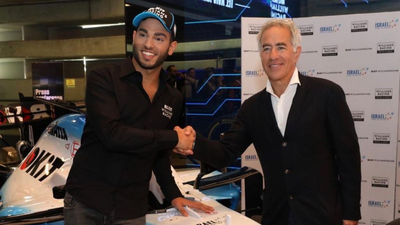 Par "Williams" F1 testpilotu kļūst miljonāra dēls no Izraēlas