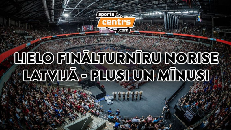 Šovakar "Sporta tarkšķī": lielo sporta turnīru organizēšana Latvijā