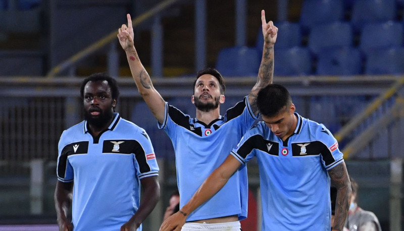 Imobile atkal rezultatīvs, "Lazio" atspēlējas un turpina dzīties pakaļ "Juventus"