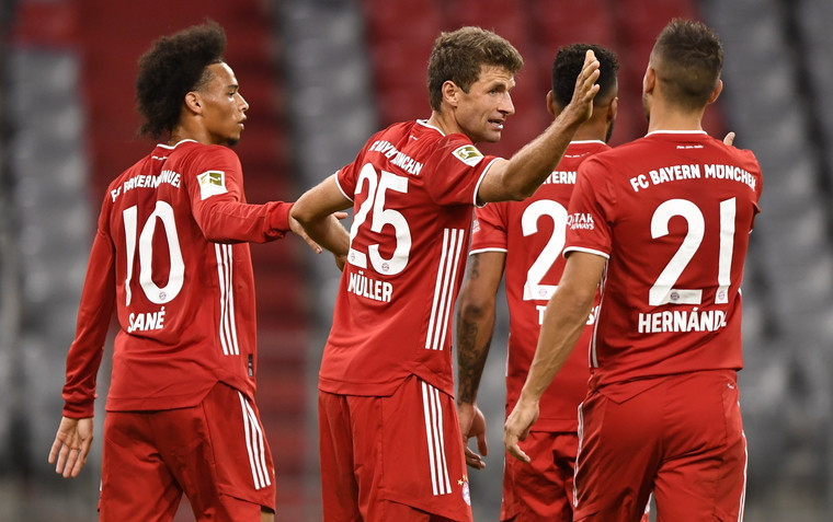 ''Bayern'' titula aizstāvēšanu sāk ar astoņiem gūtiem vārtiem vienā spēlē