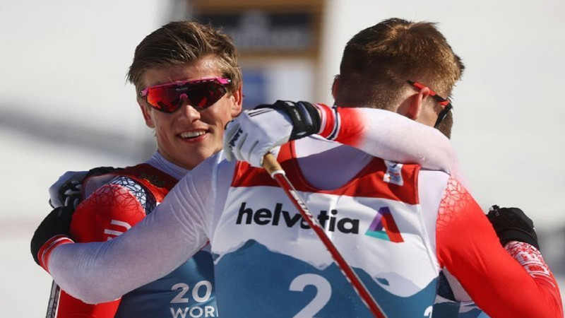 Norvēģija pārliecinošā vadībā medaļu ieskaitē pasaules čempionātā slēpošanā