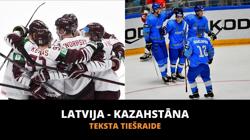 Latvija - Kazahstāna 2:3 (spēle galā)