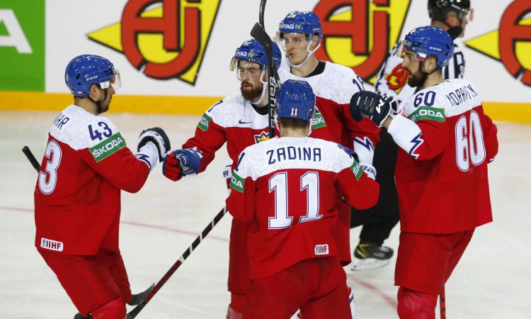 Kubalīks pagarinājumā atnes Čehijai pirmo uzvaru PČ pār Baltkrieviju