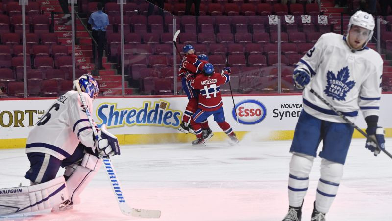 "Canadiens" uzvar pagarinājumā un sērijā pret Toronto panāk septīto spēli
